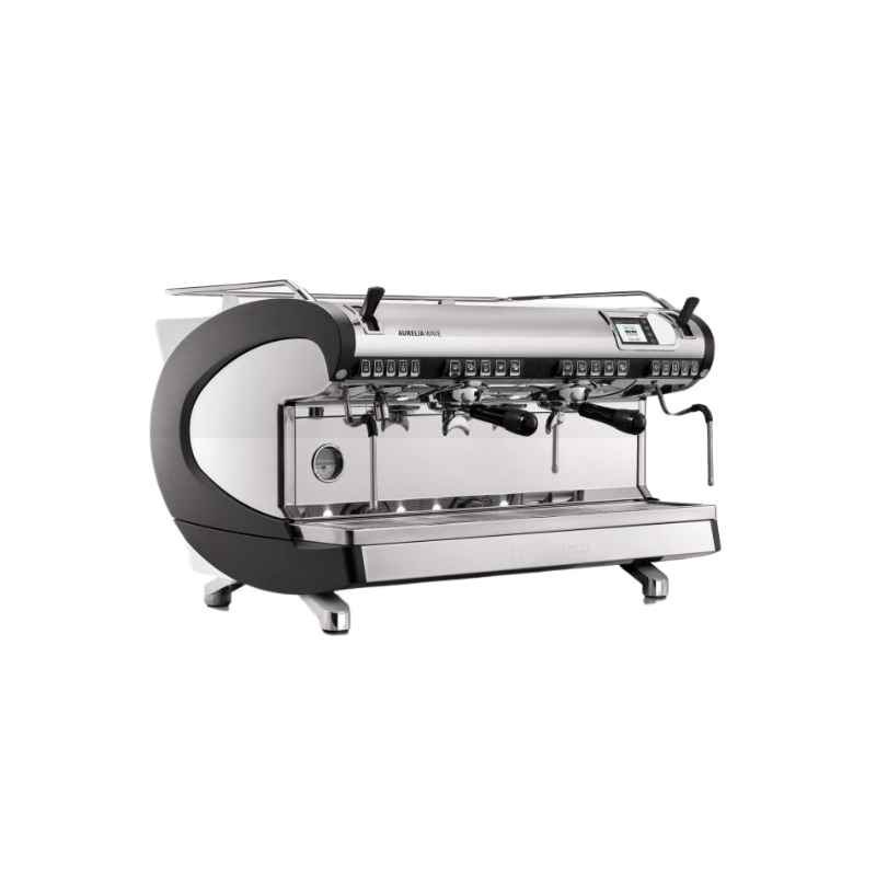 Nuova Sımonelli Aurelia-Wave-vol-S 2 Gruplu Otomatik Dozaj Ayarlı Espresso Kahve Makinesi - Siyah